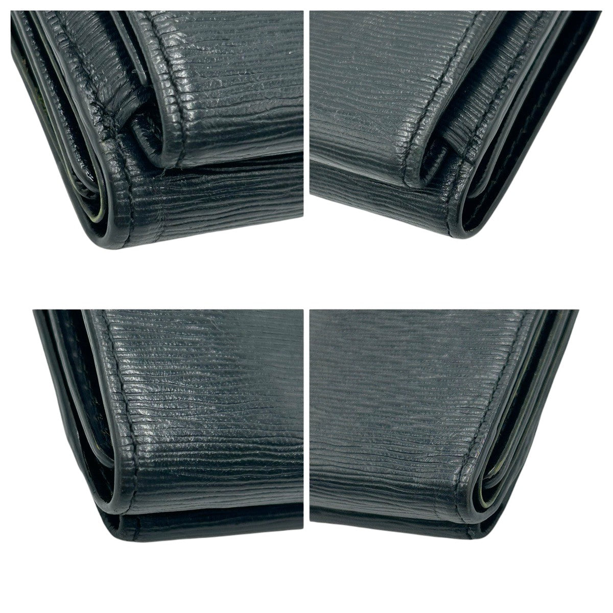 22453
Vivienne Westwood ヴィヴィアンウエストウッド NEW ADVAN ブラック 黒 シルバー金具 レザー 三つ折り財布 折財布 コンパクトウォレット レディース AB5