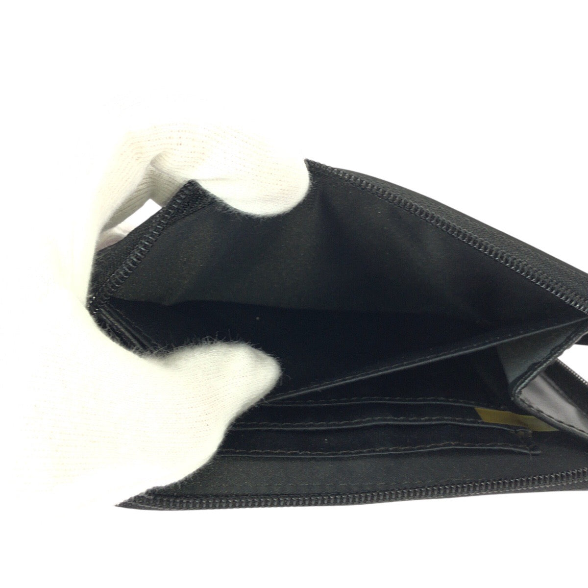 22462
COACH コーチ ブラック 黒 シルバー金具 レザー コインケース 小銭入れ レディース A5