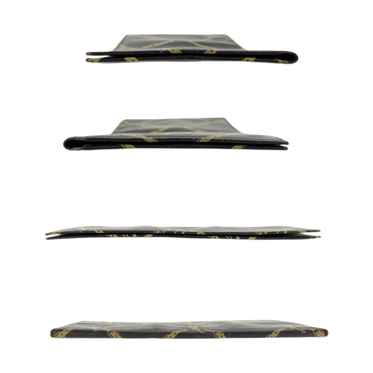 22468
Longchamp ロンシャン ブラウン マスタード レザー 長財布 ロングウォレット メンズ AB1