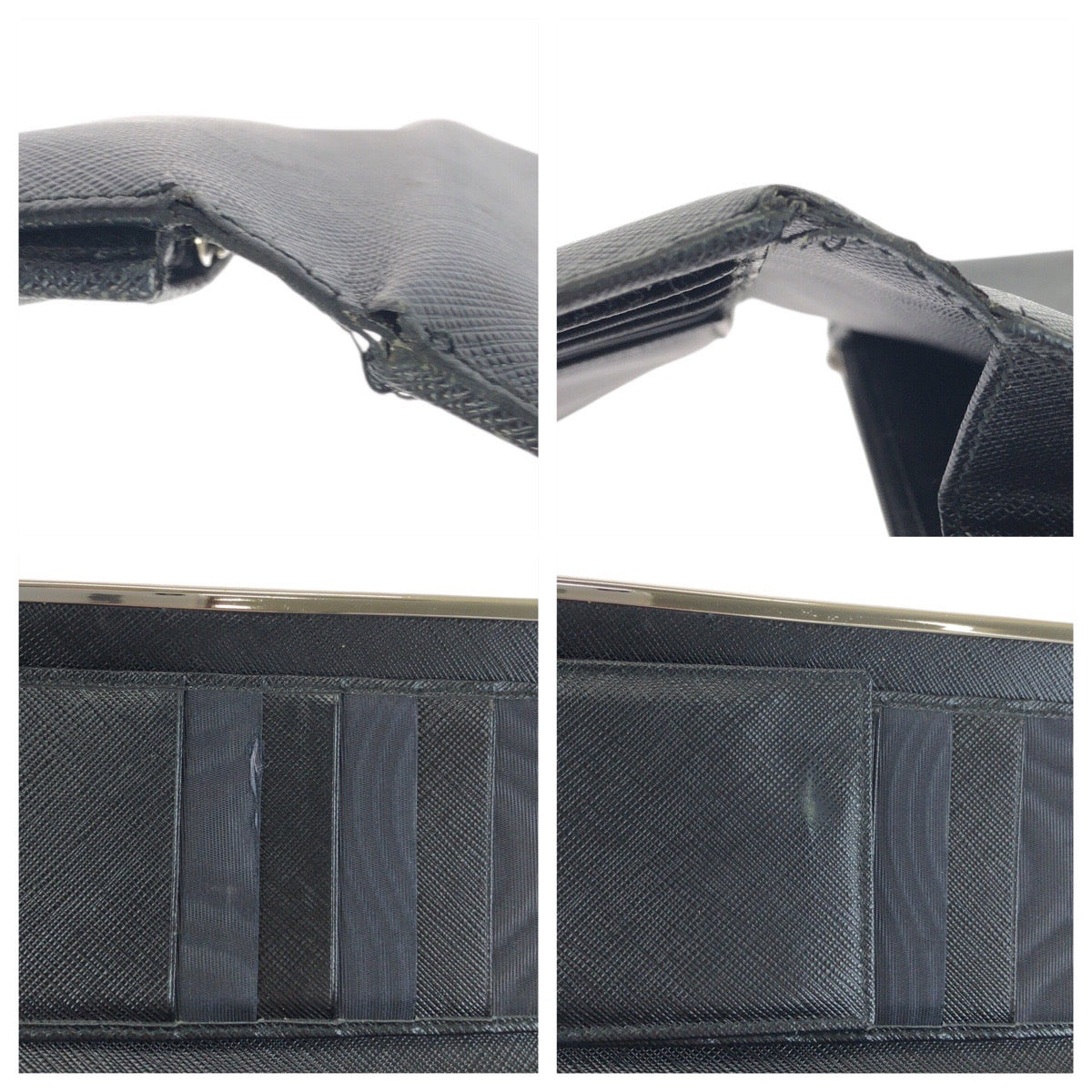 22469
Salvatore Ferragamo サルヴァトーレフェラガモ ガンチーニ ブラック 黒 シルバー金具 レザー 1K22-264433 長財布 ロングウォレット レディース AB5
