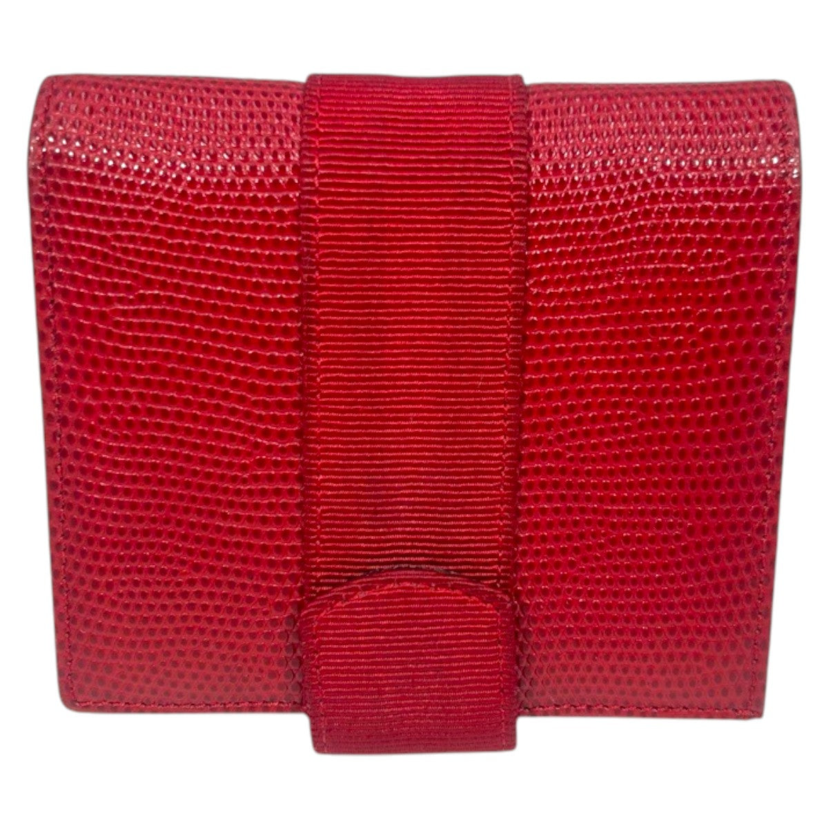 22471
Salvatore Ferragamo サルヴァトーレフェラガモ ヴァラ リボン レッド ゴールド金具 レザー 二つ折り財布 折財布 コンパクトウォレット レディース AB2