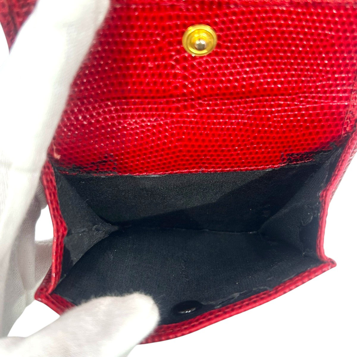 22471
Salvatore Ferragamo サルヴァトーレフェラガモ ヴァラ リボン レッド ゴールド金具 レザー 二つ折り財布 折財布 コンパクトウォレット レディース AB2