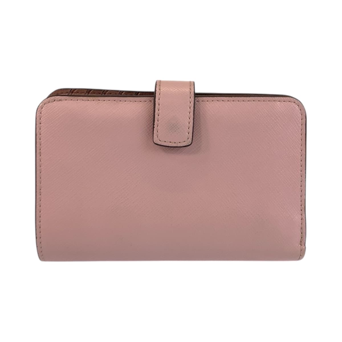 22473
Kate Spade ケイトスペード ピンク ゴールド金具 レザー 折り財布 コンパクトウォレット レディース ABP2