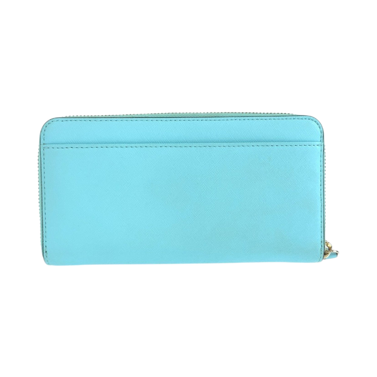 22474
Kate Spade Blue Light Blue Gold Hardware Leather pwru3898 Long Wallet Round Zipper Women's ABP3