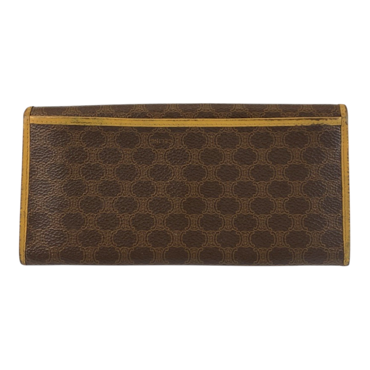 22475
CELINE Macadam Brown PVC M13 Long Wallet for Women AB3