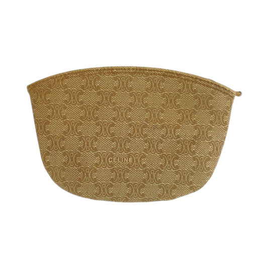 22476
CELINE セリーヌ ヴィンテージ マカダム ベージュ ブラウン PVC コインケース 小銭入れ レディース AB1