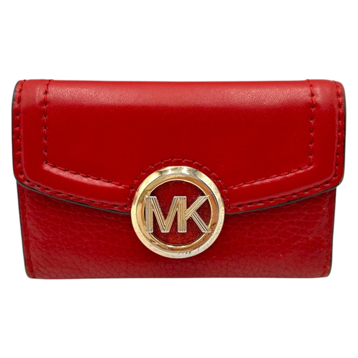 22477
Michael Kors マイケルコース レッド ゴールド金具 レザー キーケース レディース AB1