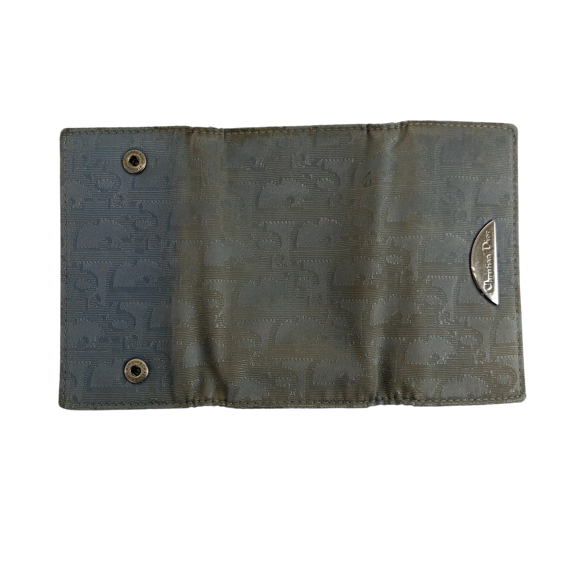 22483
Christian Dior Vintage Trotter 5-Hook Key Case Blue Silver Hardware Canvas / Leather Unisex Ladies B1