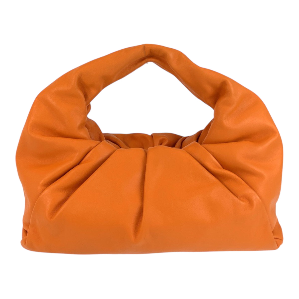 22488
BOTTEGAVENETA The Shoulder Pouch Orange Leather BO8576669L Hobo Shoulder Bag Handbag Ladies A125