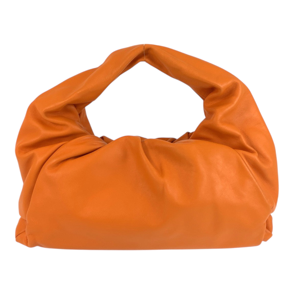 22488
BOTTEGAVENETA The Shoulder Pouch Orange Leather BO8576669L Hobo Shoulder Bag Handbag Ladies A125