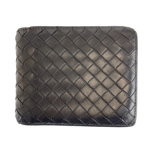 22490
BOTTEGAVENETA ボッテガヴェネタ イントレチャート ダークブラウン レザー 193642 折財布 コンパクトウォレット メンズ B2
