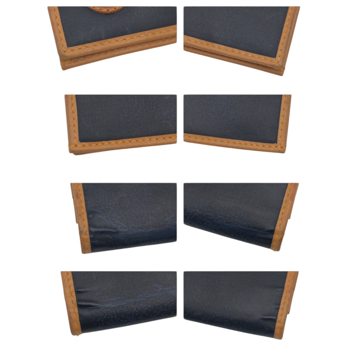 22491
HUNTING WORLD ハンティングワールド バチュー ネイビー ブラウン ナイロン 15.I.1.96 長財布 ロングウォレット メンズ B1