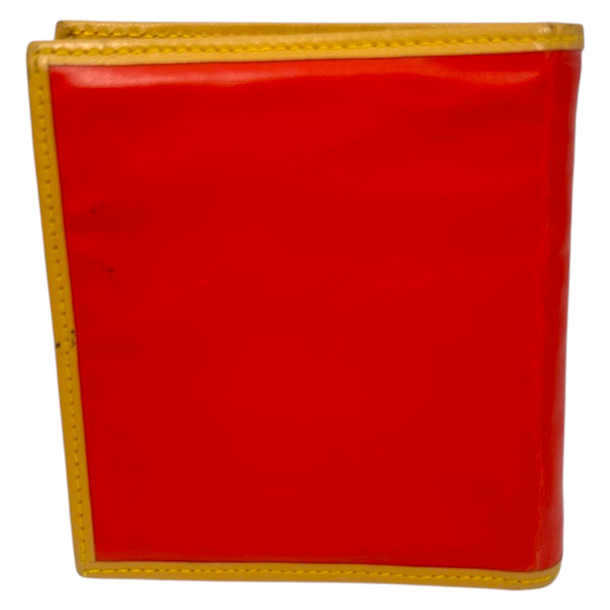 22492
HUNTING WORLD ハンティングワールド レッド ブラウン ナイロン / レザー 二つ折り財布 折財布 コンパクトウォレット メンズ AB1