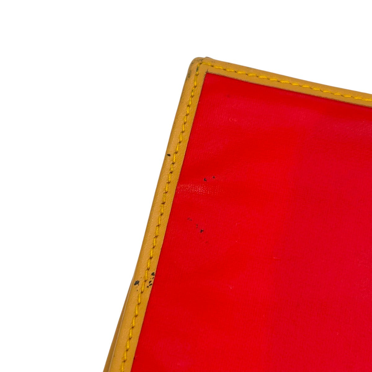 22492
HUNTING WORLD ハンティングワールド レッド ブラウン ナイロン / レザー 二つ折り財布 折財布 コンパクトウォレット メンズ AB1