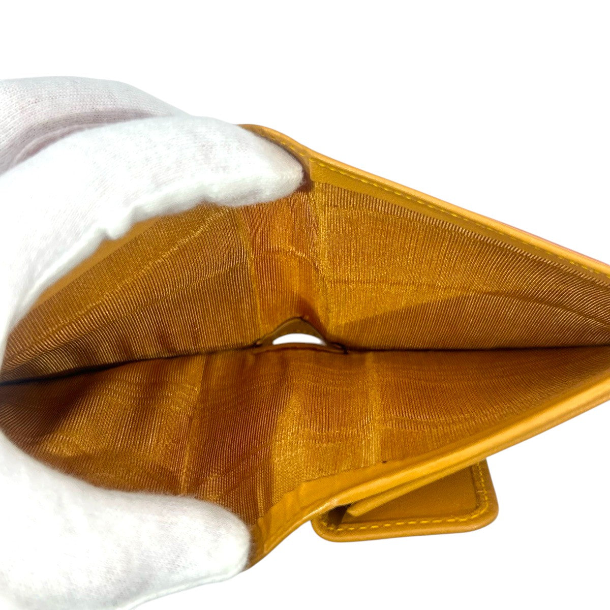 22492
HUNTING WORLD ハンティングワールド レッド ブラウン ナイロン / レザー 二つ折り財布 折財布 コンパクトウォレット メンズ AB1