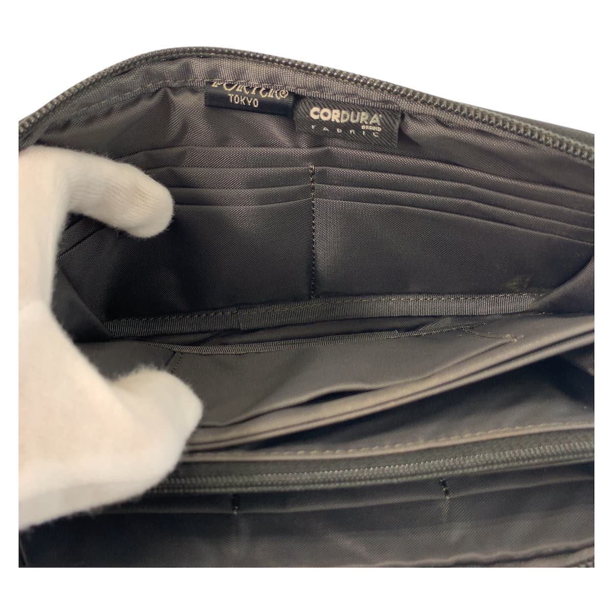 22494
PORTER ポーター ディル ブラック 黒 ポリエステル / ナイロン 長財布 ロングウォレット メンズ AB1