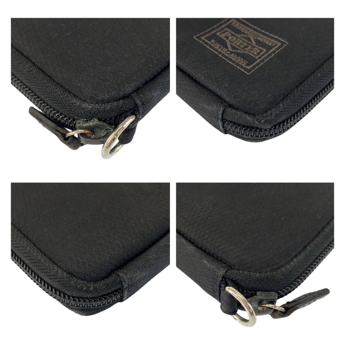 22494
PORTER ポーター ディル ブラック 黒 ポリエステル / ナイロン 長財布 ロングウォレット メンズ AB1