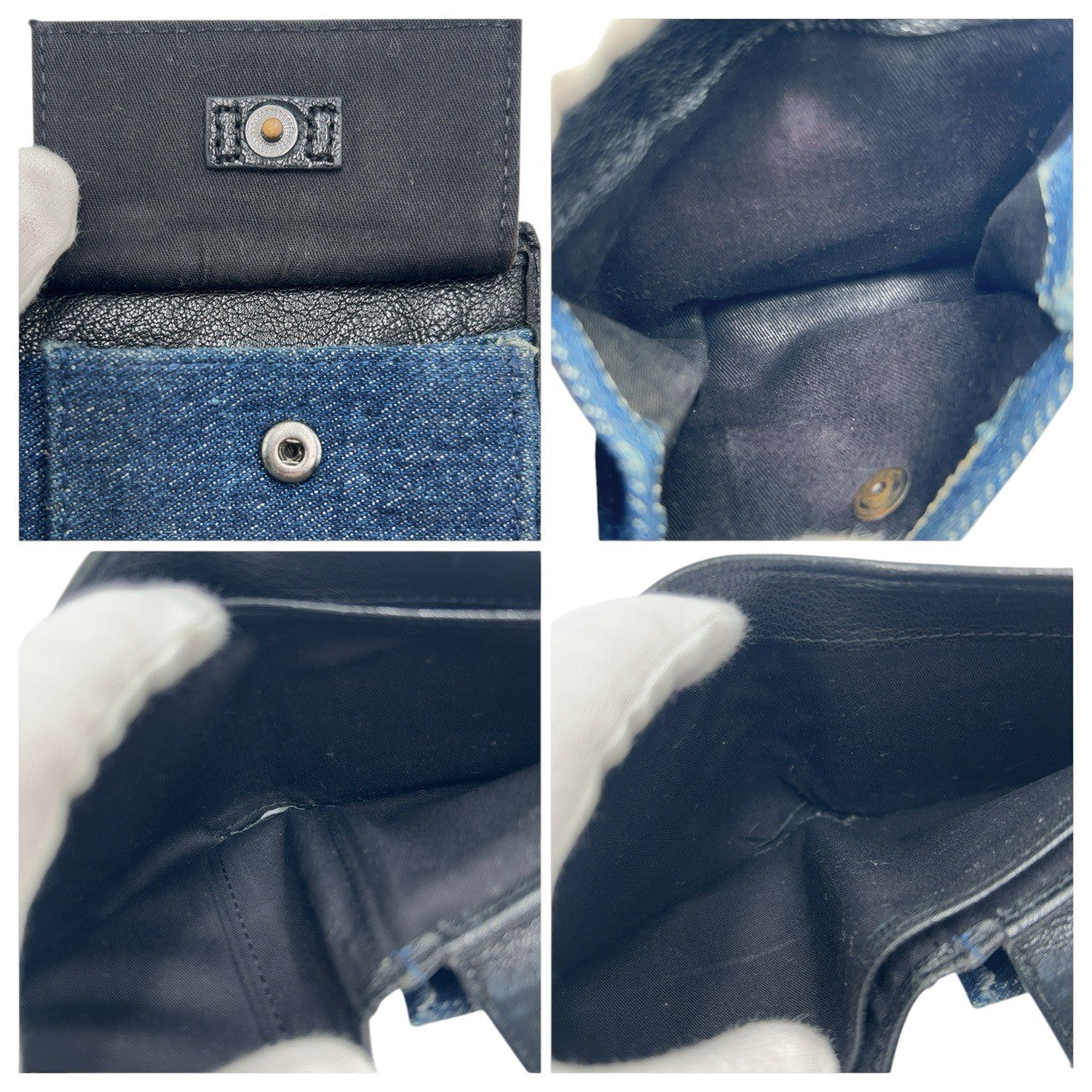 22497
DIESEL ディーゼル ブラック 黒 レザー 二つ折り財布 折財布 コンパクトウォレット メンズ AB1