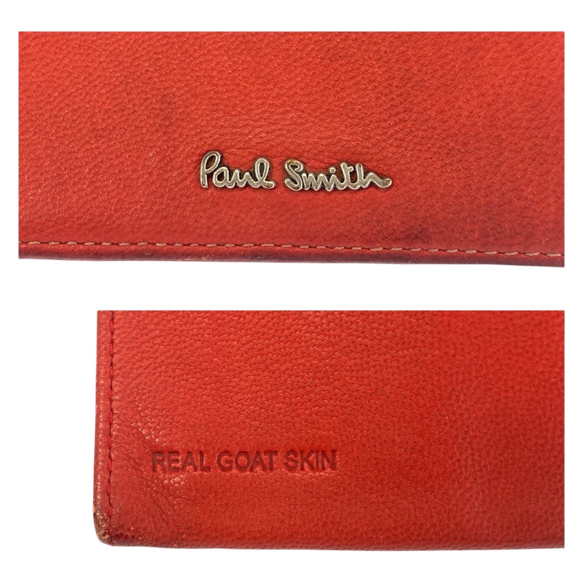 22500
Paul Smith ポール スミス オレンジ レザー 長財布 ロングウォレット メンズ AB1