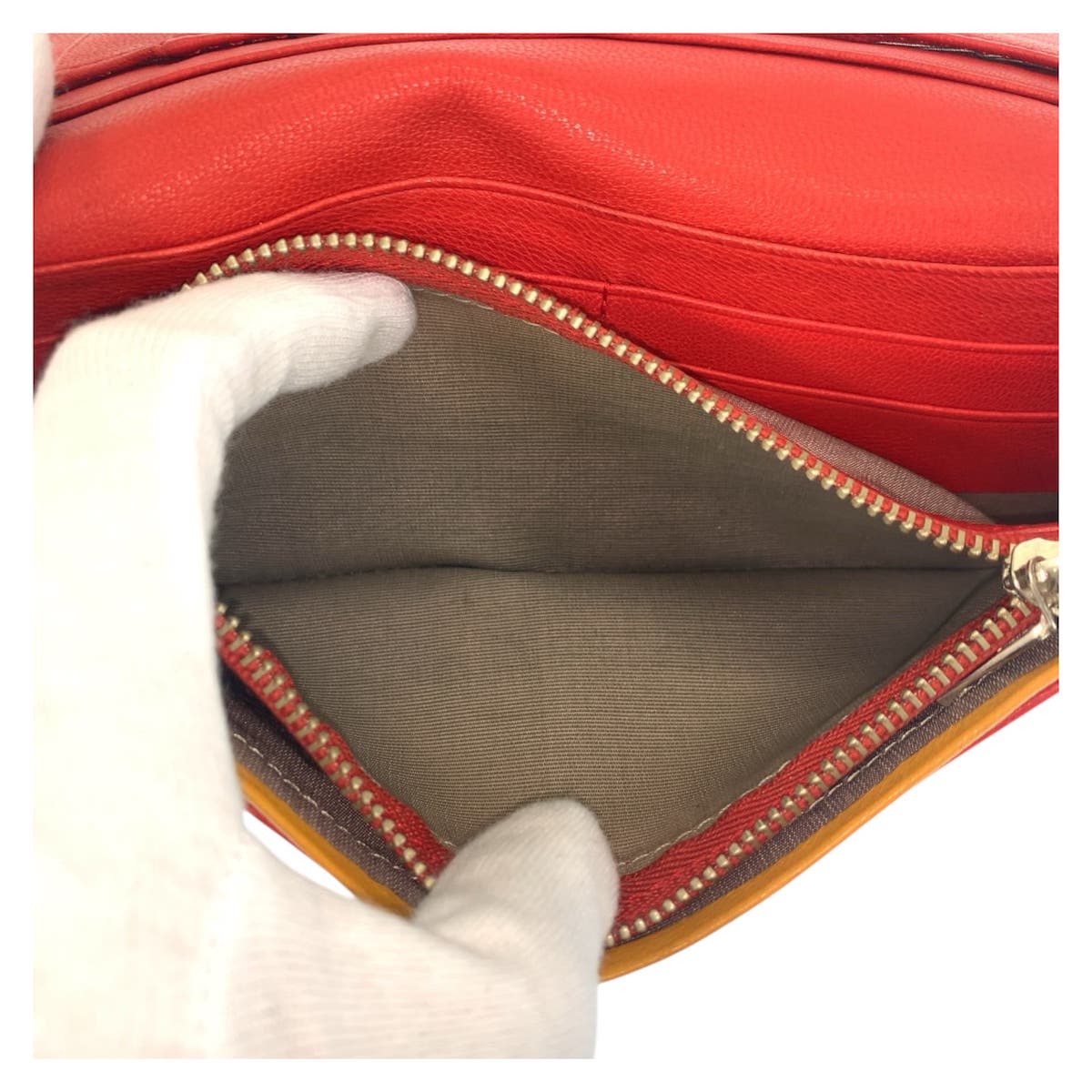 22500
Paul Smith ポール スミス オレンジ レザー 長財布 ロングウォレット メンズ AB1