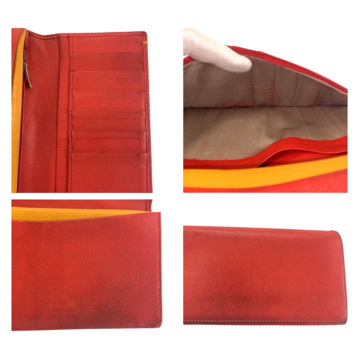 22500
Paul Smith ポール スミス オレンジ レザー 長財布 ロングウォレット メンズ AB1