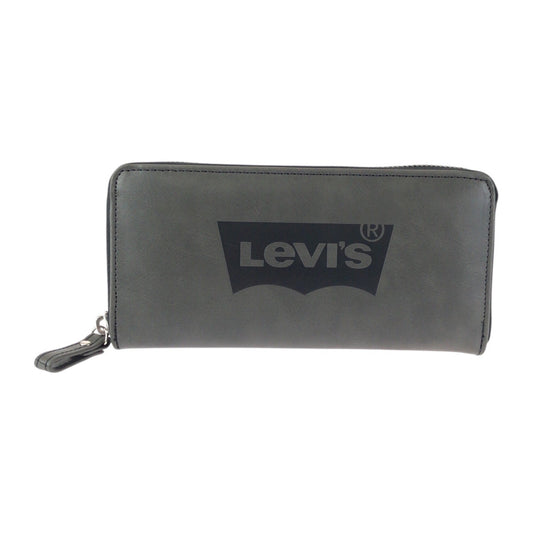 22501
Levi's リーバイス グレー シルバー金具 PVC 長財布 ロングウォレット メンズ A1