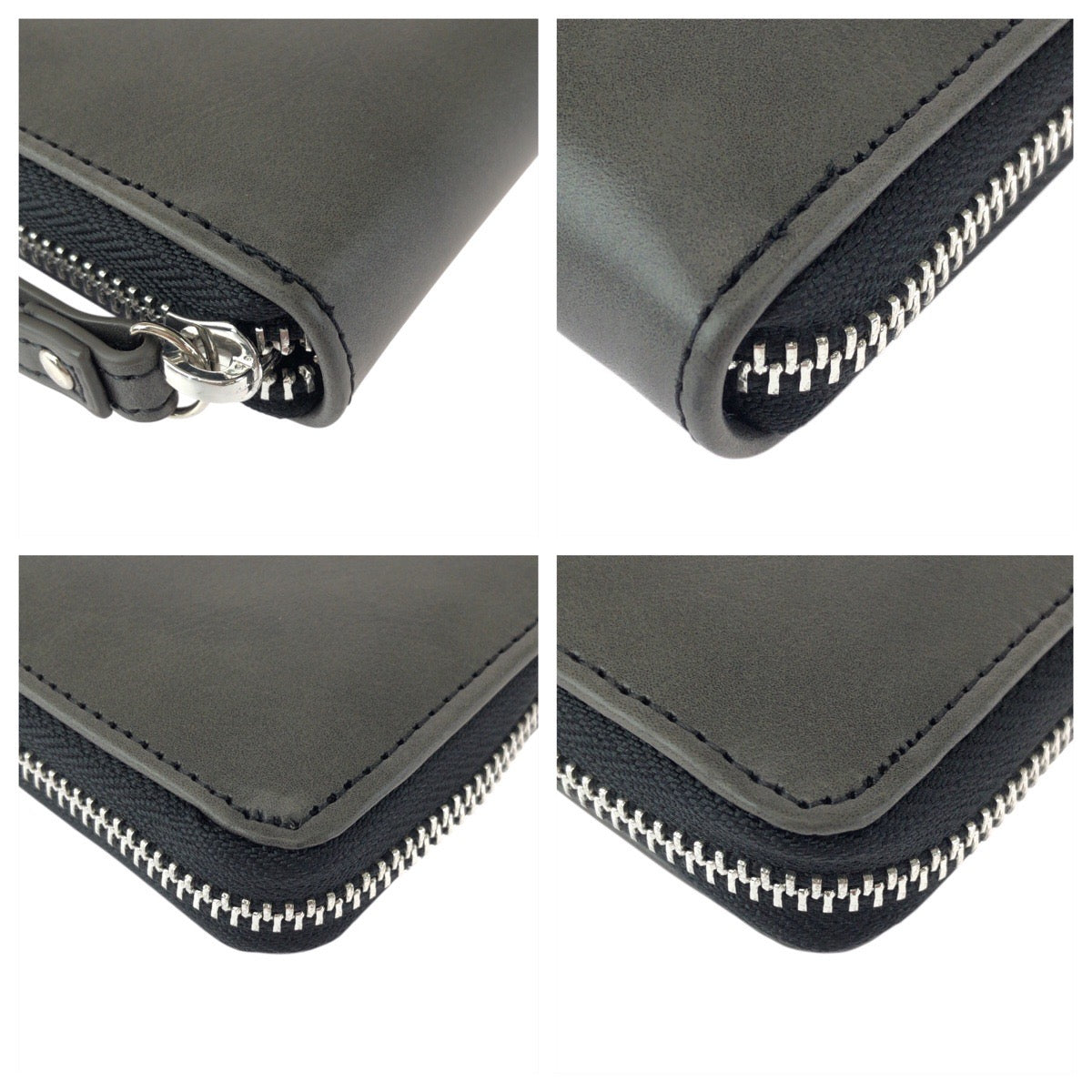 22501
Levi's リーバイス グレー シルバー金具 PVC 長財布 ロングウォレット メンズ A1