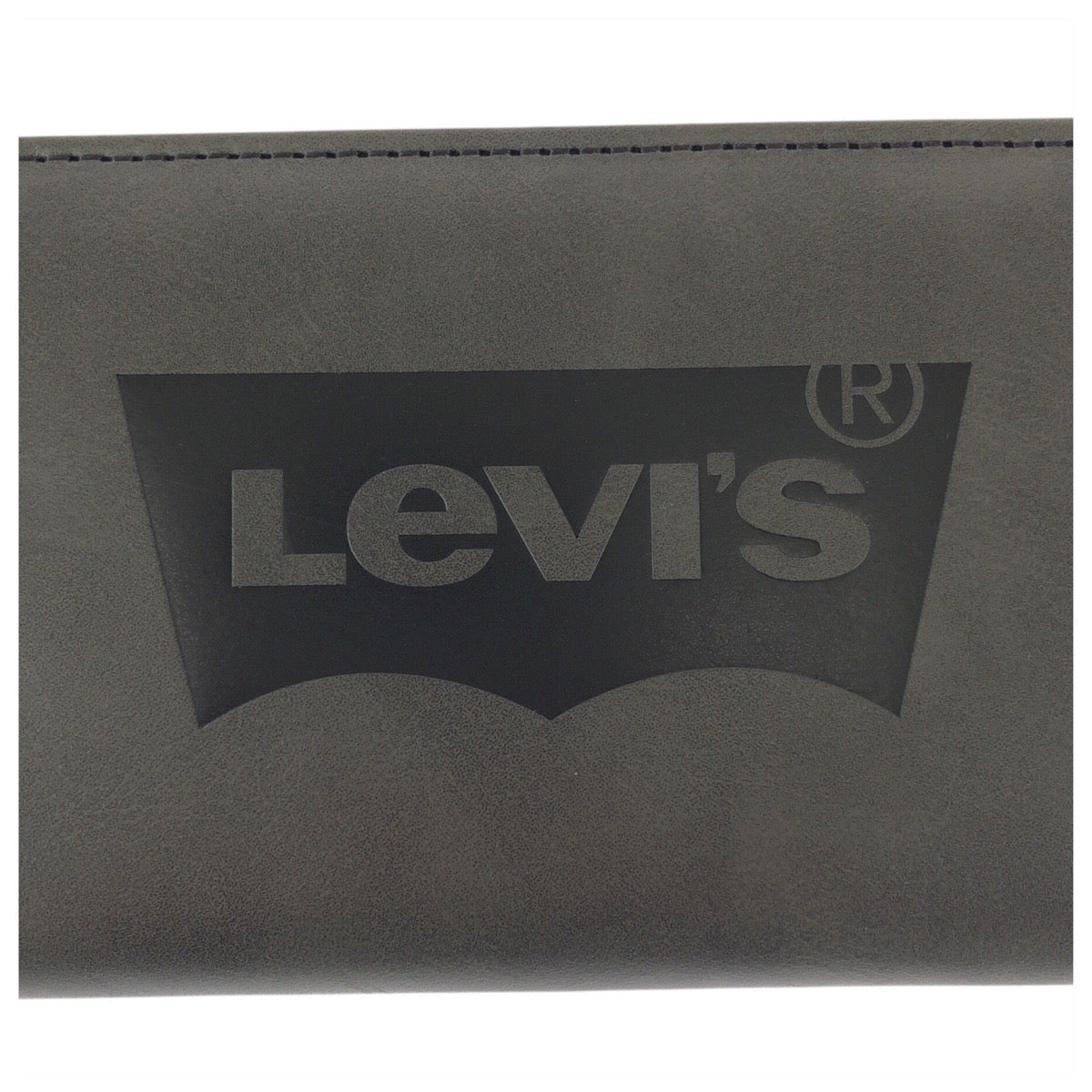 22501
Levi's リーバイス グレー シルバー金具 PVC 長財布 ロングウォレット メンズ A1