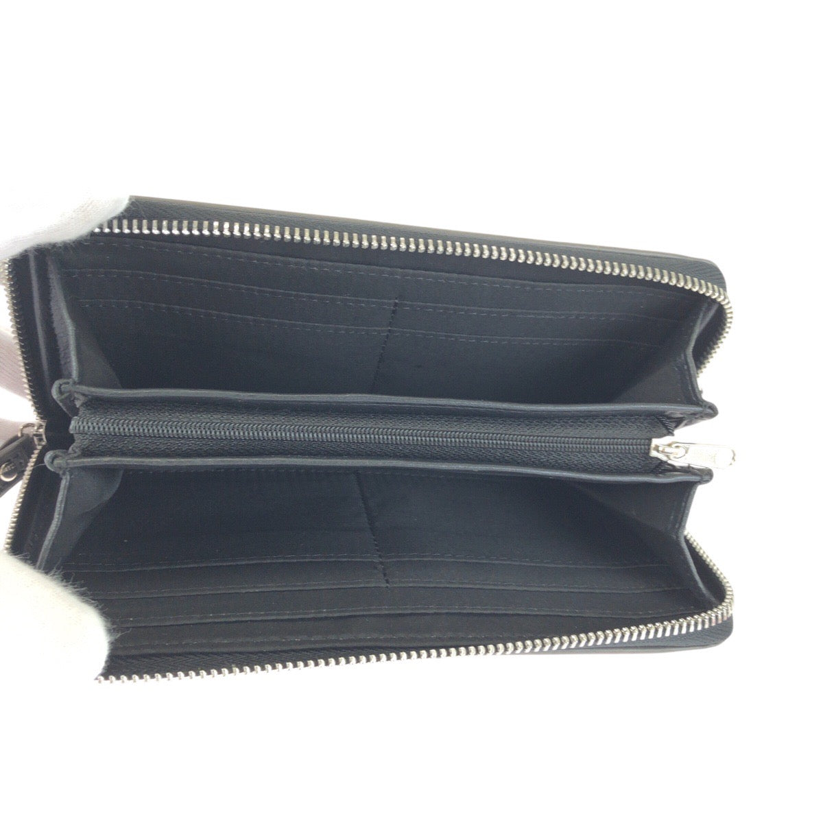 22501
Levi's リーバイス グレー シルバー金具 PVC 長財布 ロングウォレット メンズ A1