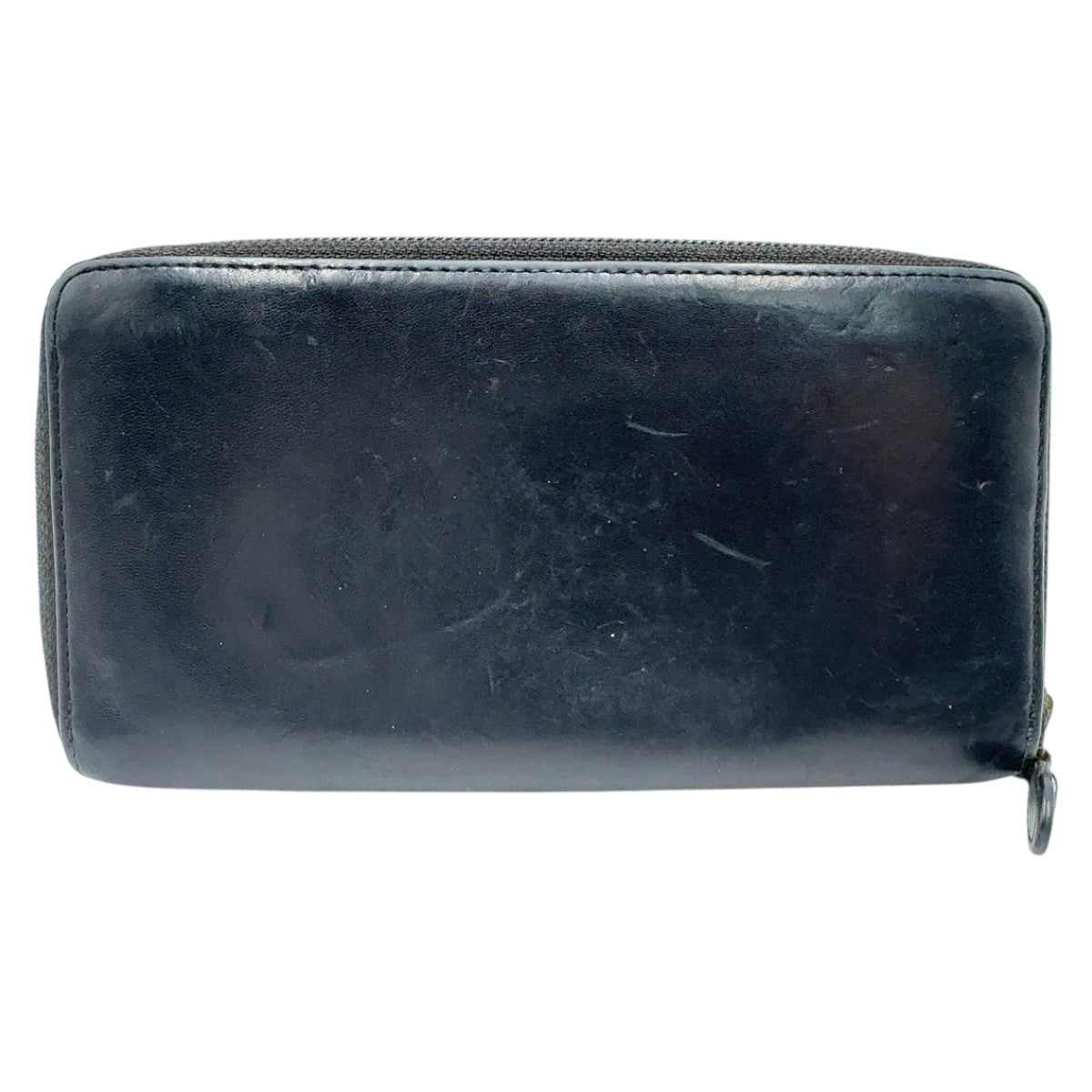 22518
Vivienne Westwood Black Leather Long Wallet Gold Hardware Women's AB2
