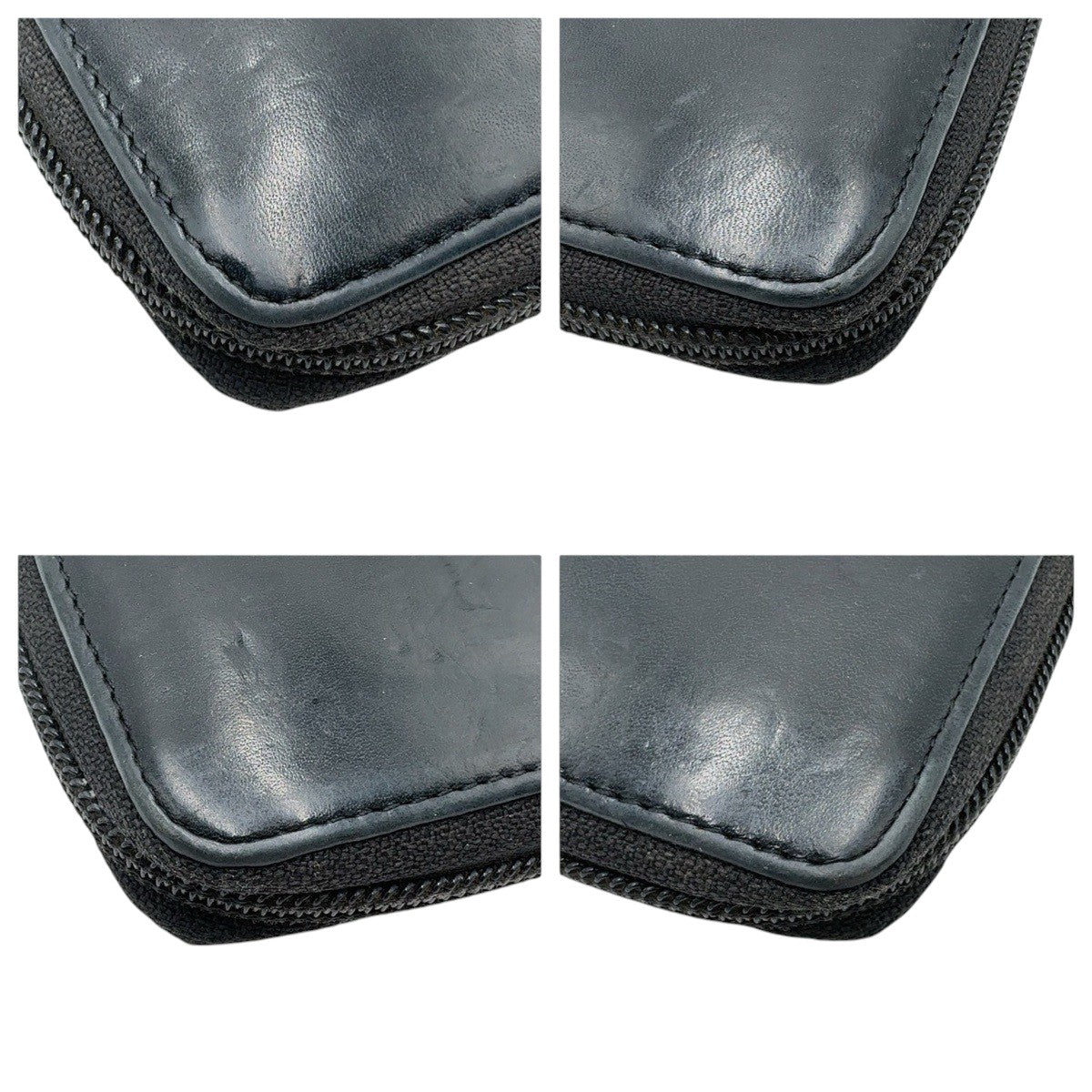 22518
Vivienne Westwood Black Leather Long Wallet Gold Hardware Women's AB2