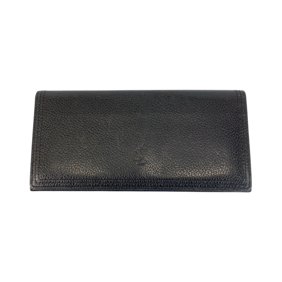 22519
YVES SAINT LAURENT イヴ サンローラン ヴィンテージ YSL ブラック 黒 レザー 長財布 札入れ メンズ ABP9