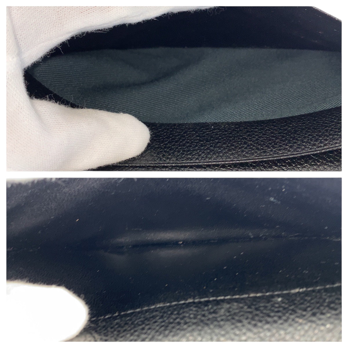 22519
YVES SAINT LAURENT イヴ サンローラン ヴィンテージ YSL ブラック 黒 レザー 長財布 札入れ メンズ ABP9