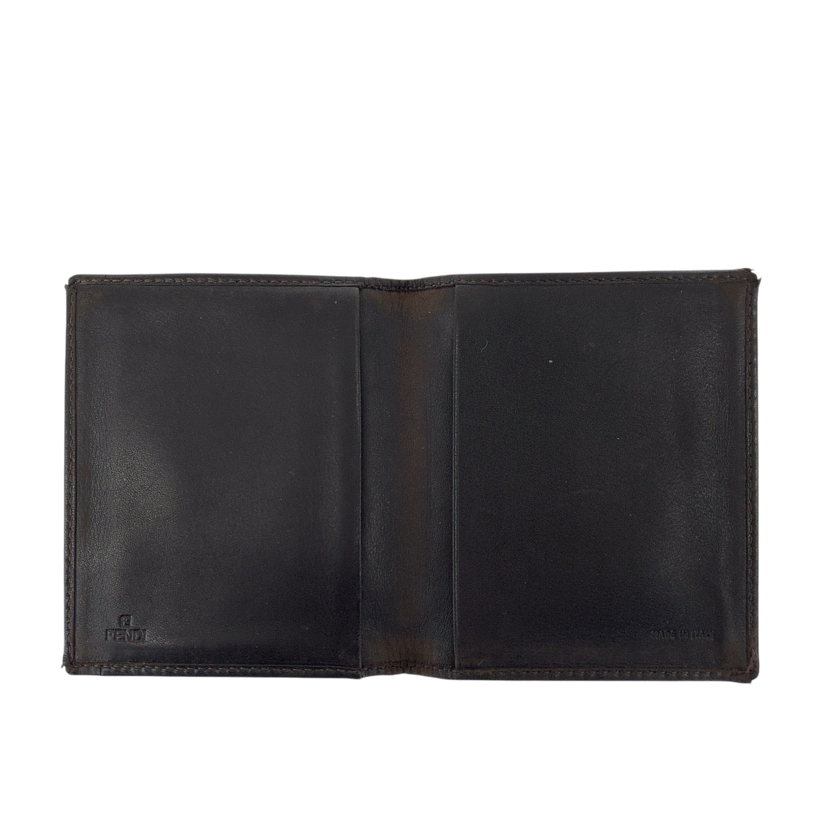 22523
FENDI Zucca pattern Brown Beige Canvas / Leather 8M0057 Card Case Pass Case Unisex Women's B1