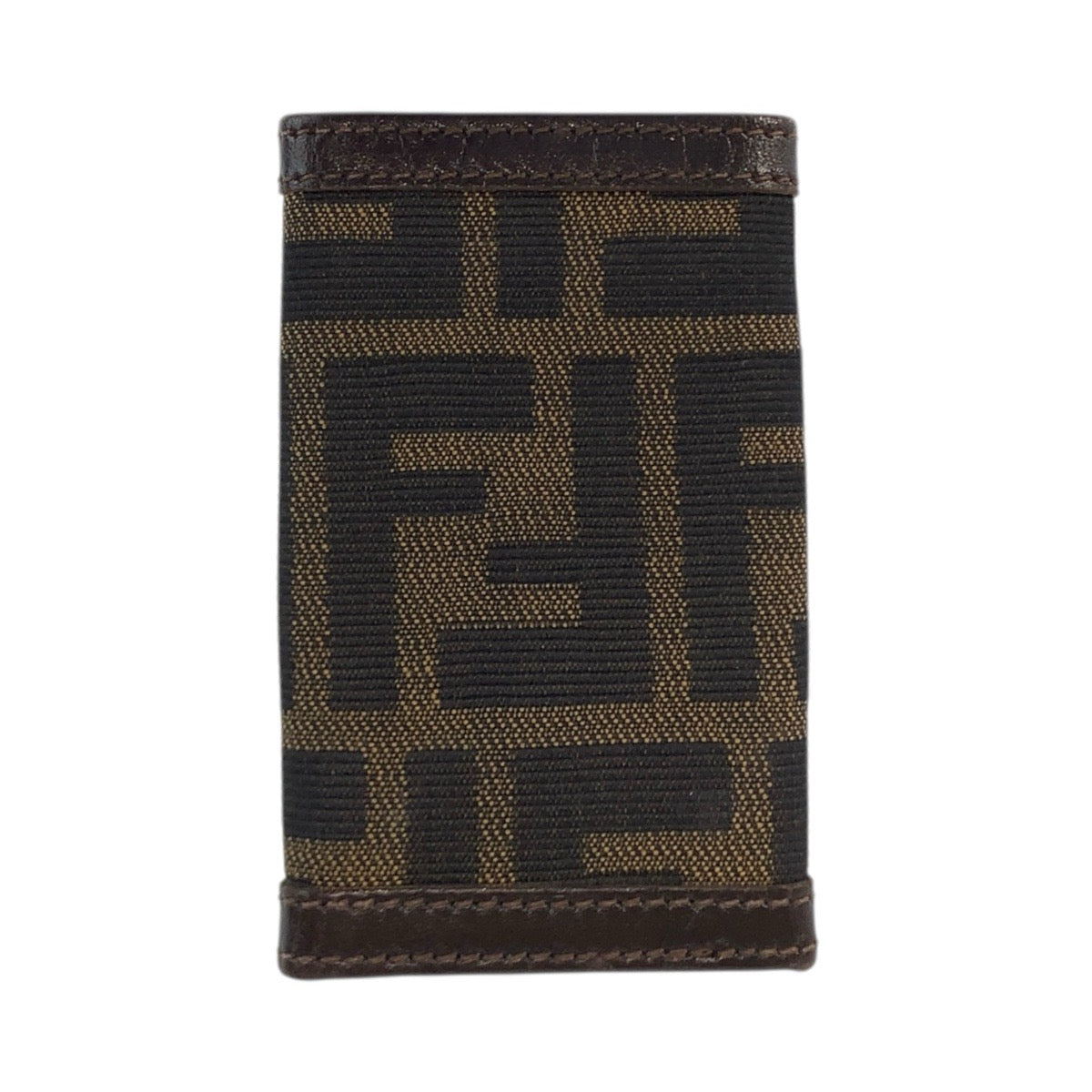 22524
FENDI フェンディ ズッカ 6連 ブラウン キャンバス / レザー 2556 10163 099 キーケース 男女兼用 レディース ABP3