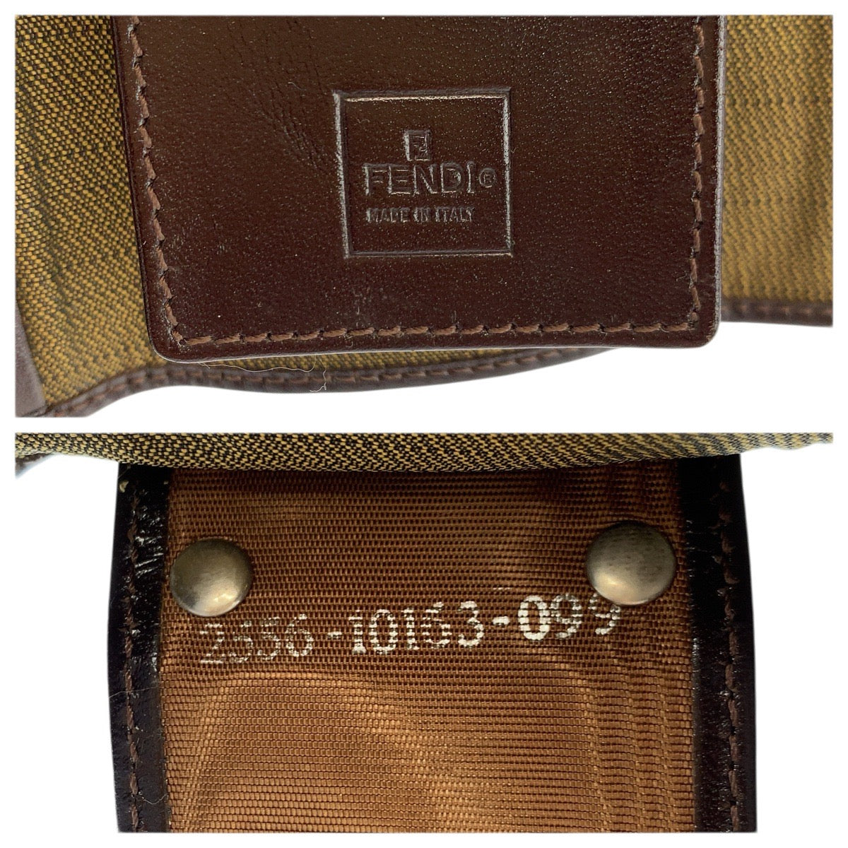 22524
FENDI フェンディ ズッカ 6連 ブラウン キャンバス / レザー 2556 10163 099 キーケース 男女兼用 レディース ABP3