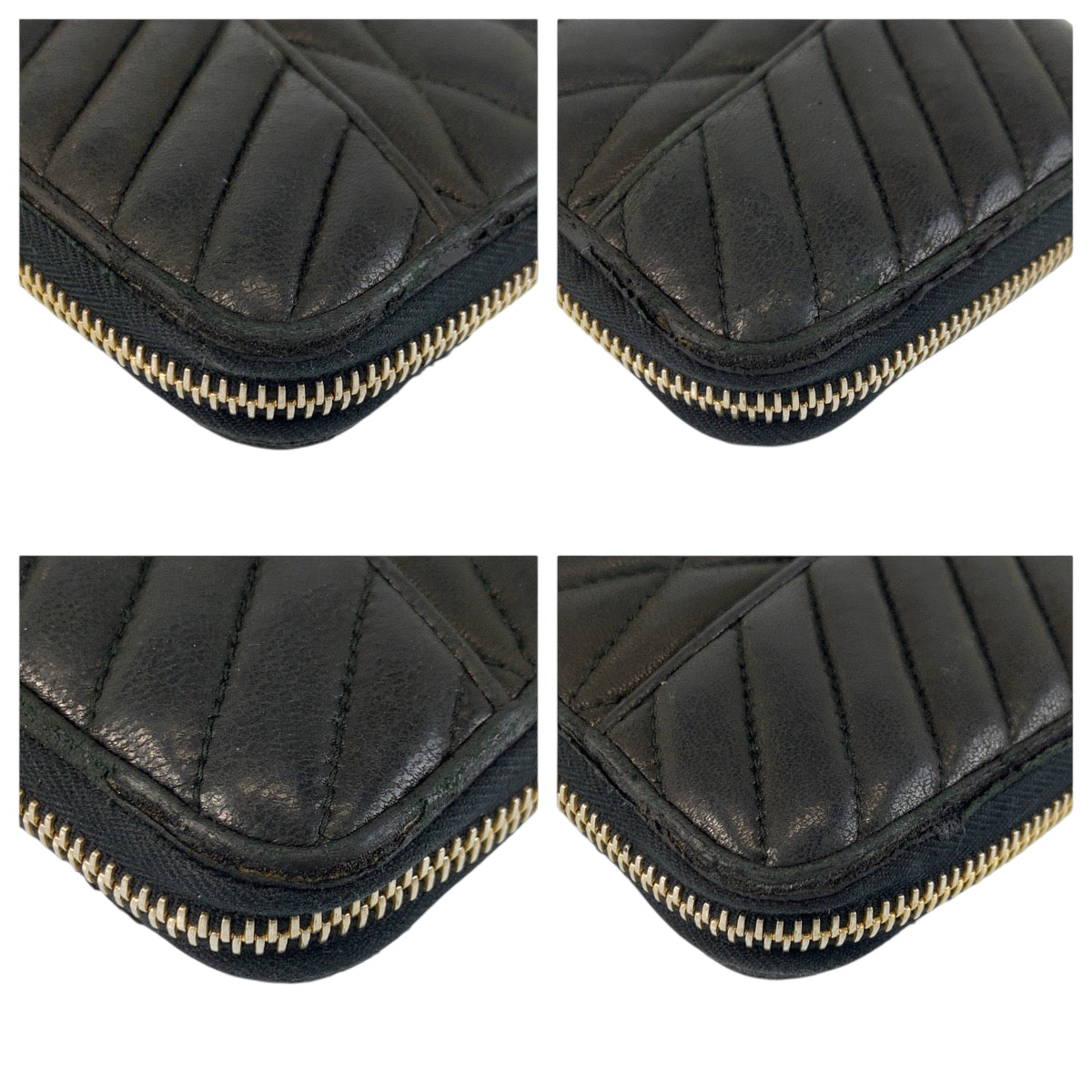 22530
MIUMIU ミュウミュウ ナッパバイカー ブラック 黒 ゴールド金具 レザー 長財布 ロングウォレット レディース B2