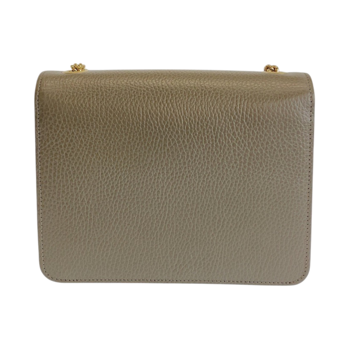 22536
GUCCI グッチ インターロッキング グレー ゴールド金具 レザー 510304 ショルダーバッグ チェーンショルダーバッグ レディース ABP56