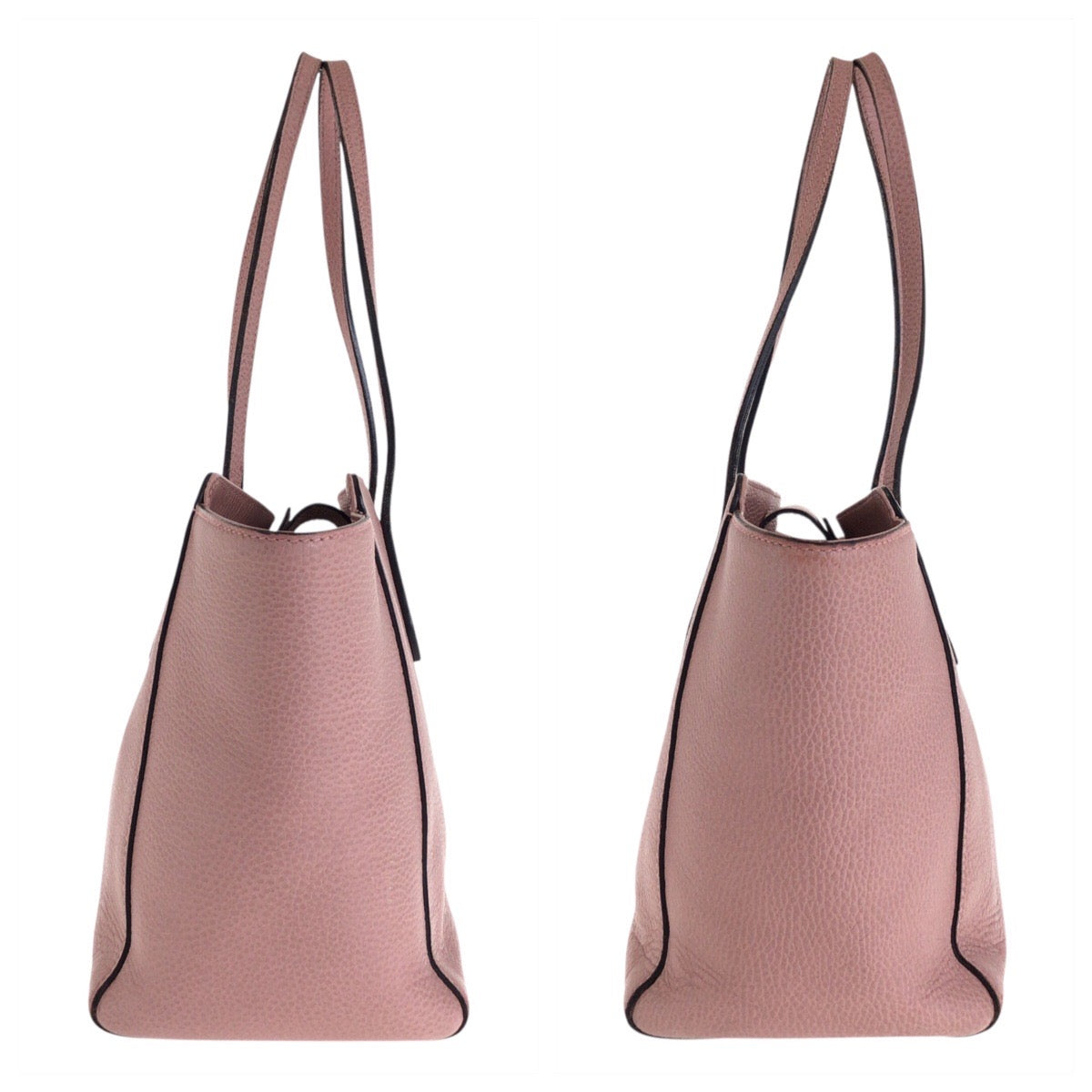 22537
GUCCI グッチ スウィング ピンク レザー 354408 トートバッグ ショルダーバッグ レディース AB38