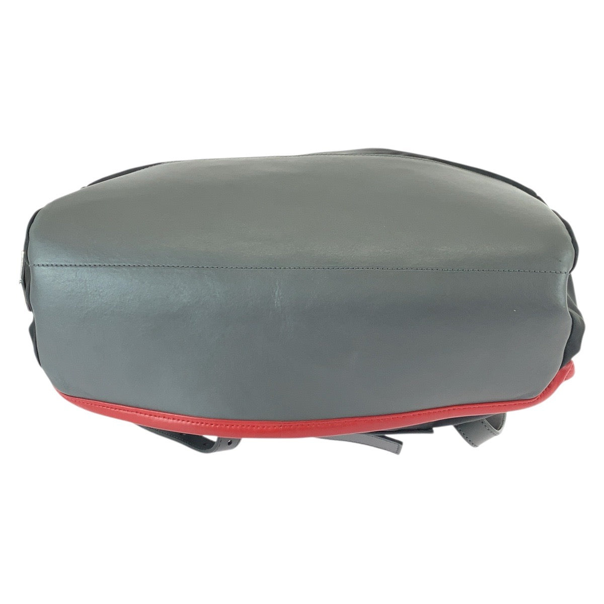 22538
PRADA プラダ テスート 三角ロゴプレート 2way ブラック レッド グレー シルバー金具 ナイロン / レザー リュック・デイパック バックパック トートバッグ メンズ ABP70