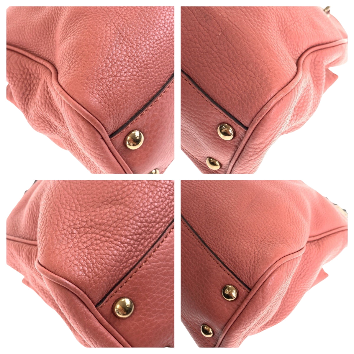 22539
GUCCI グッチ バンブー ピンク ゴールド金具 レザー 336032 トートバッグ ハンドバッグ レディース ABP45