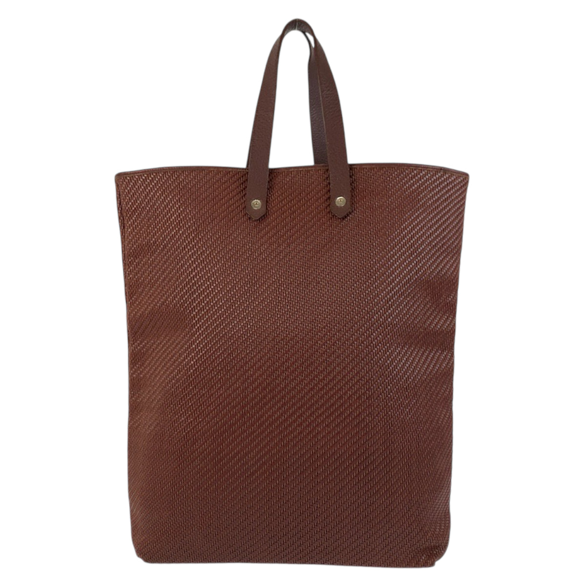 22540
HERMES Ahmedabad Diag Polyester / Leather Tote Bag Ladies ABP45