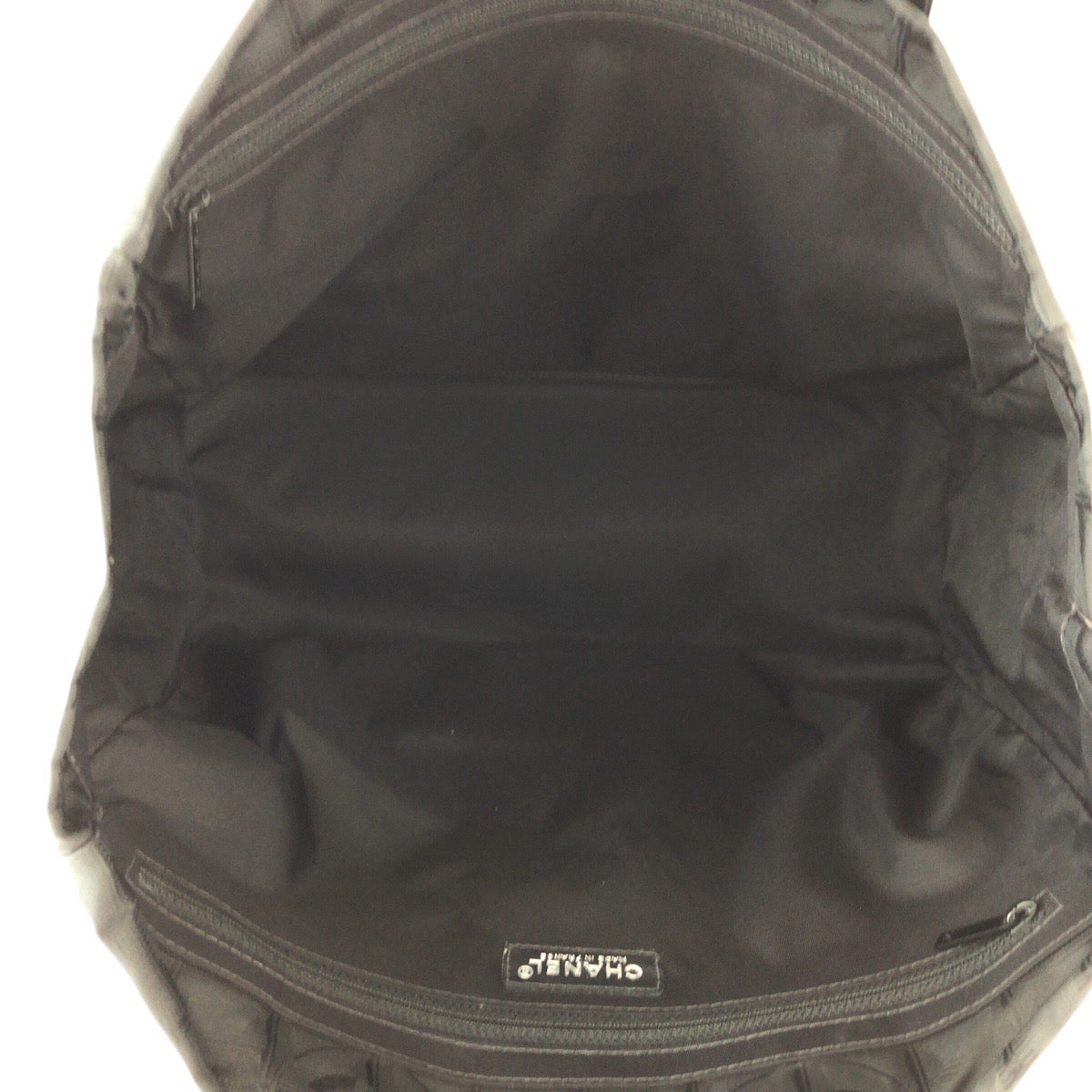 22546
CHANEL シャネル ニュートラベルライン ニュートラトートMM ブラック 黒 ナイロン / レザー トートバッグ ショルダーバッグ レディース A68