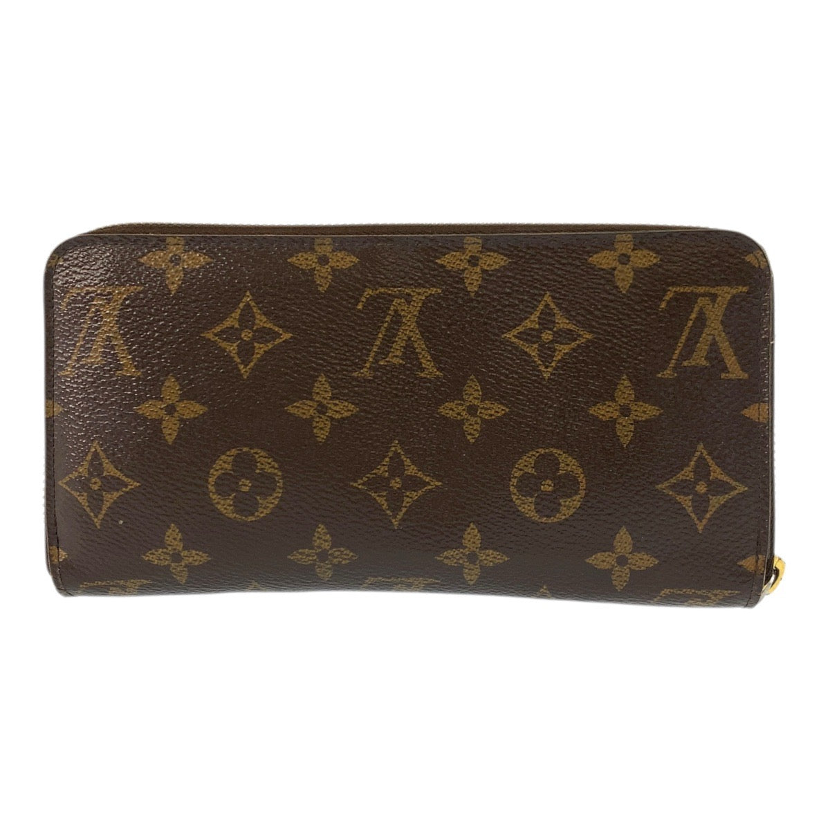 22557
LOUIS VUITTON ルイヴィトン モノグラム ジッピーウォレット ブラウン ゴールド金具 PVC M41894 長財布 ロングウォレット レディース AB14