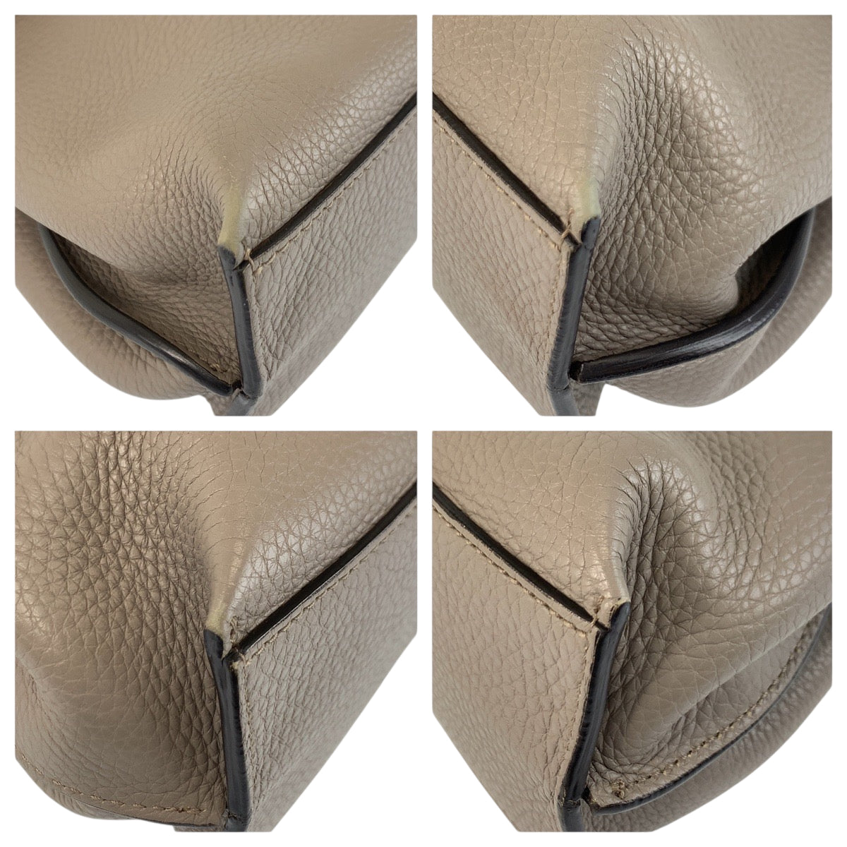 22565
GUCCI グッチ バンブー デイリー グレー シルバー金具 レザー 370831 ハンドバッグ ショルダーバッグ 2way レディース ABP52