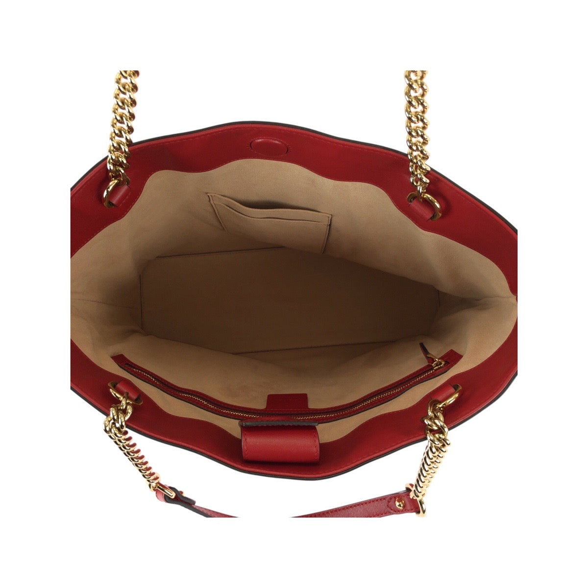 22567
GUCCI グッチ GGエンボス アポロトート レッド ゴールド金具 レザー 453561 トートバッグ ショルダーバッグ レディース A120