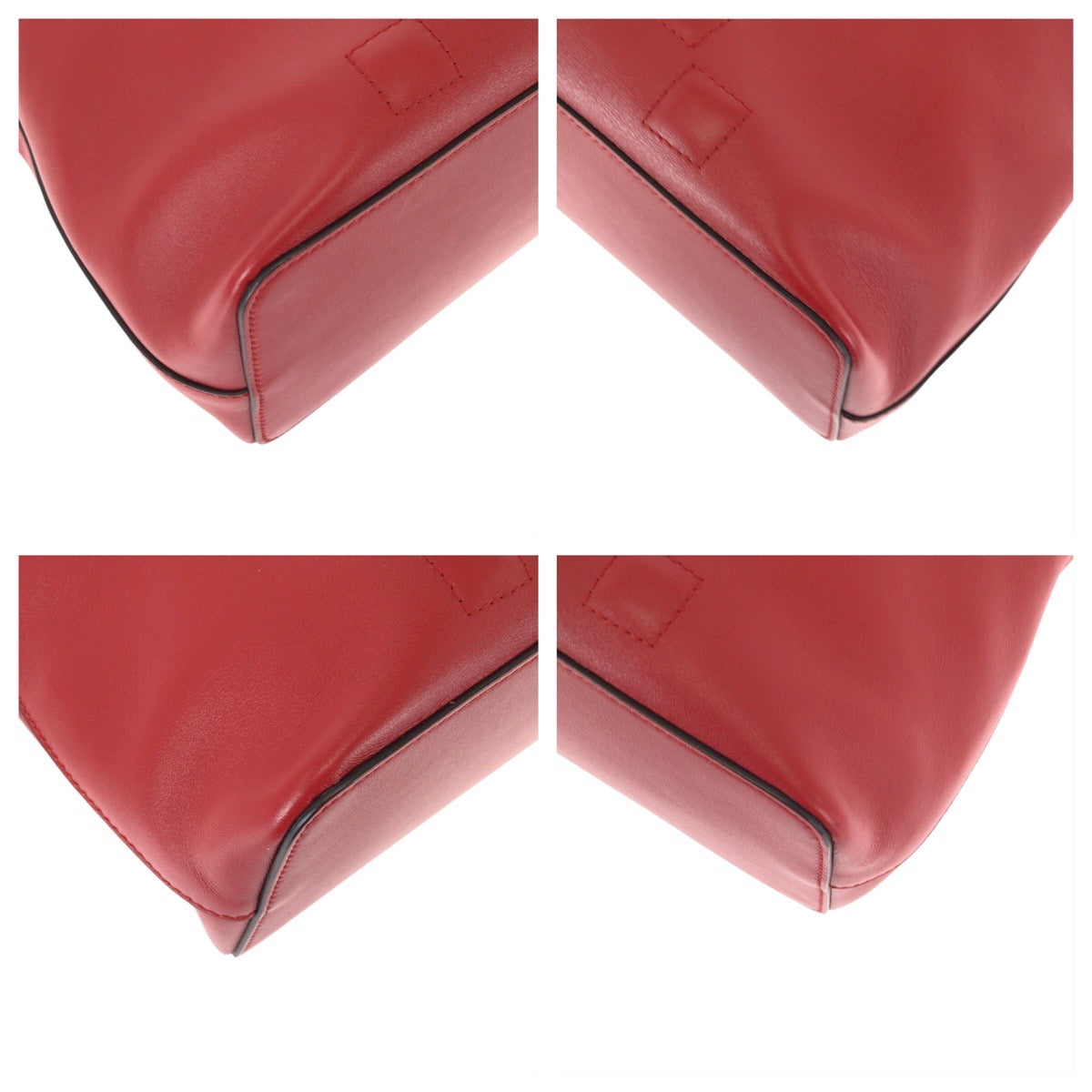 22567
GUCCI グッチ GGエンボス アポロトート レッド ゴールド金具 レザー 453561 トートバッグ ショルダーバッグ レディース A120