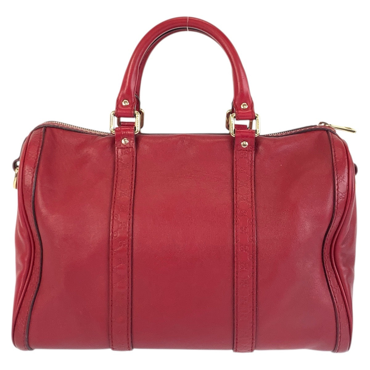 22568
GUCCI グッチ マイクログッチシマ レッド ゴールド金具 レザー 247205 ハンドバッグ ミニボストンバッグ 2way ショルダーバッグ レディース ABP64