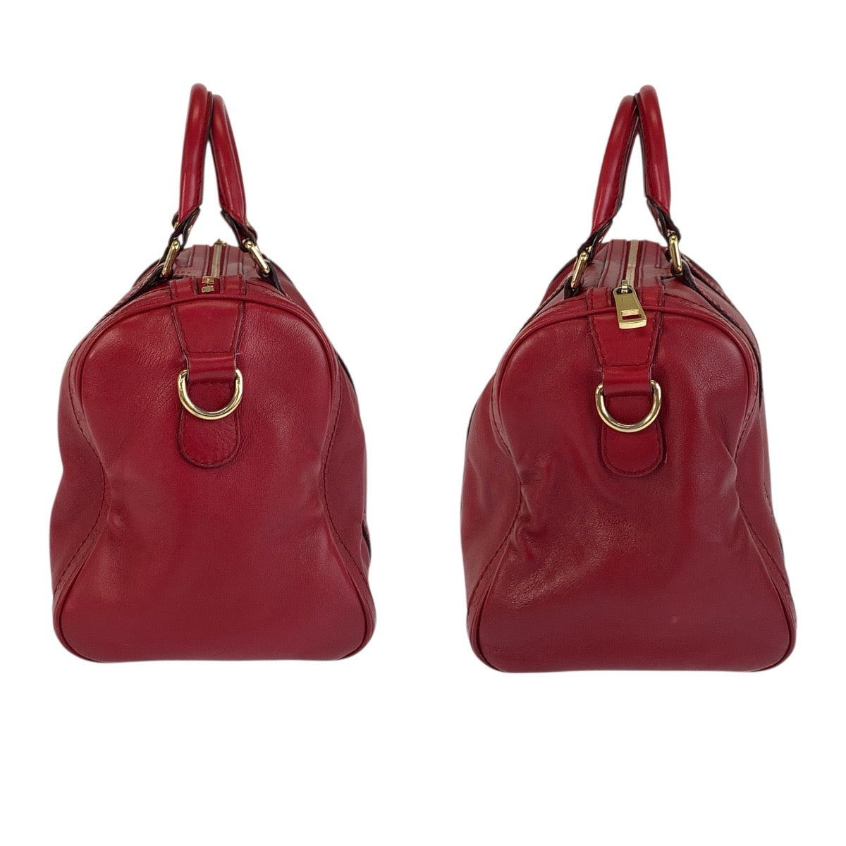 22568
GUCCI グッチ マイクログッチシマ レッド ゴールド金具 レザー 247205 ハンドバッグ ミニボストンバッグ 2way ショルダーバッグ レディース ABP64