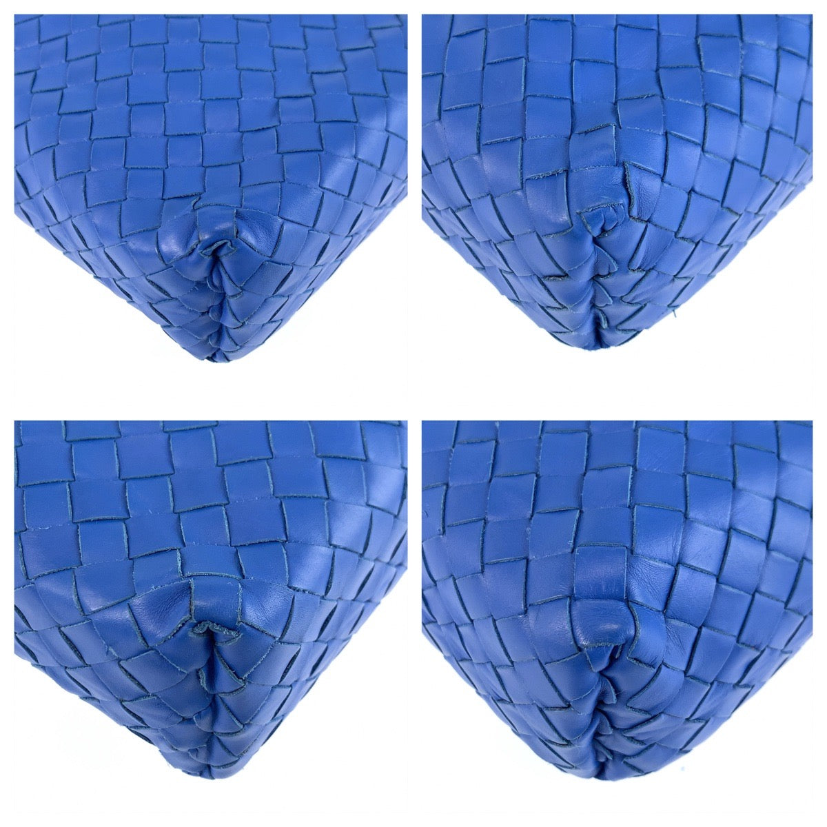 22576
BOTTEGAVENETA ボッテガヴェネタ イントレチャート ブルー レザー BO4624538H ビジネスバッグ ブリーフケース メンズ A160